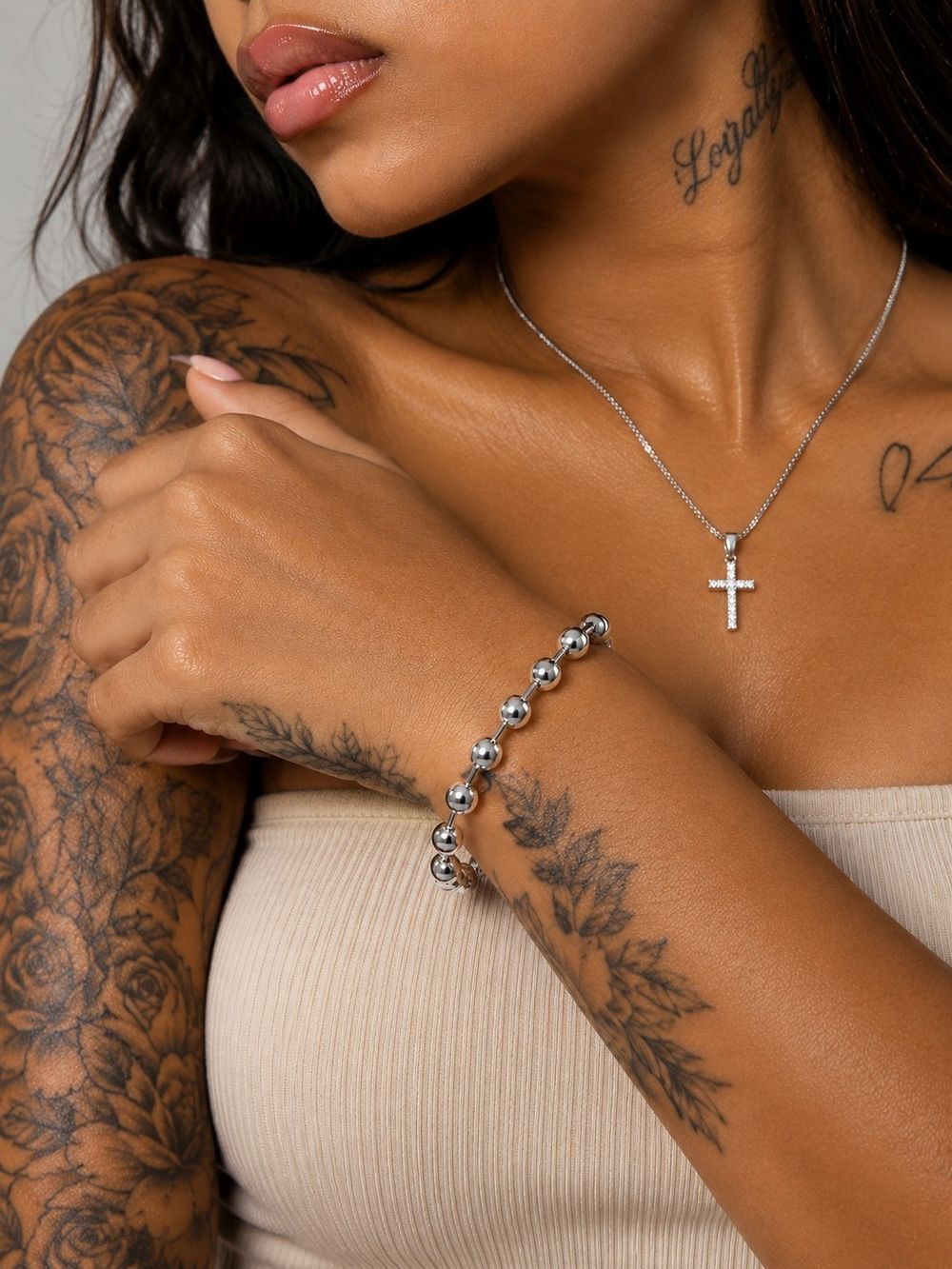 Thick Ball Bead Bracelet